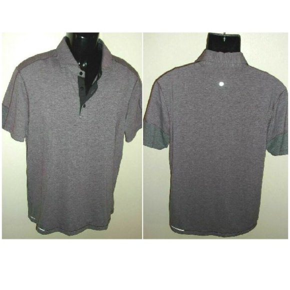 Men's Lululemon Evolution Short Sleeve Polo Shirt - Picture 1 of 8